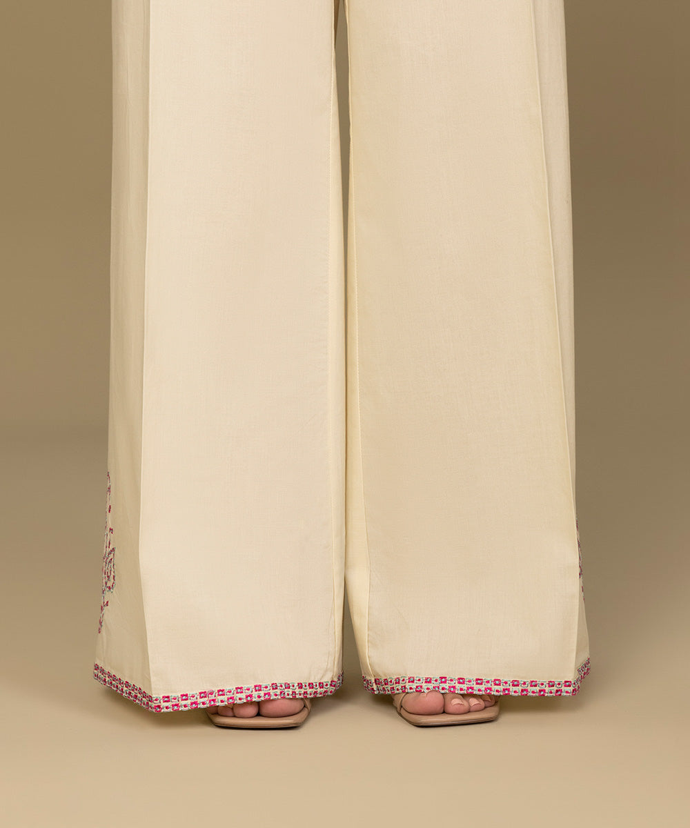 Sapphire - Embroidered Cambric Culottes