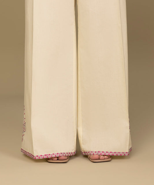 Sapphire - Embroidered Cambric Culottes