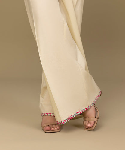 Sapphire - Embroidered Cambric Culottes