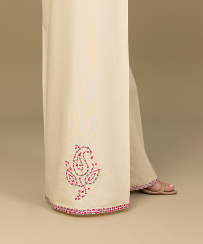 Sapphire - Embroidered Cambric Culottes