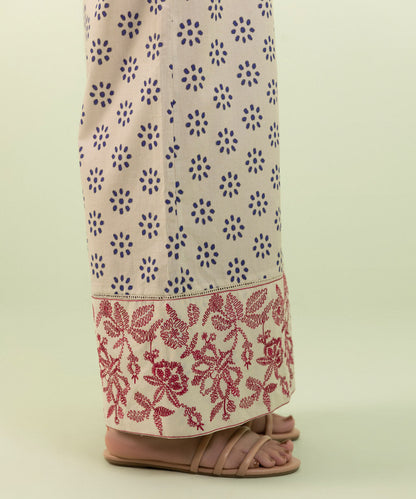 Sapphire - Embroidered Cambric Culottes