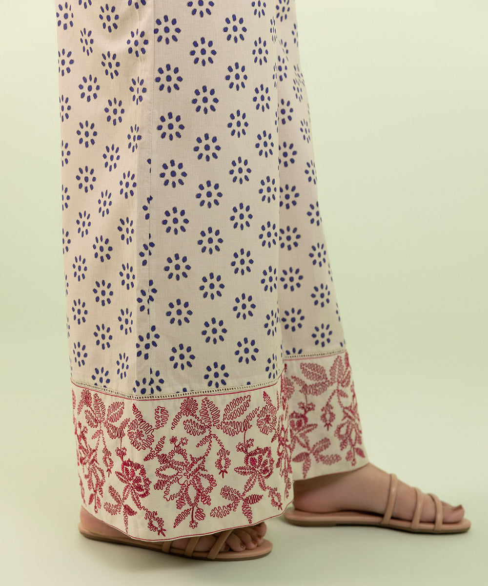 Sapphire - Embroidered Cambric Culottes