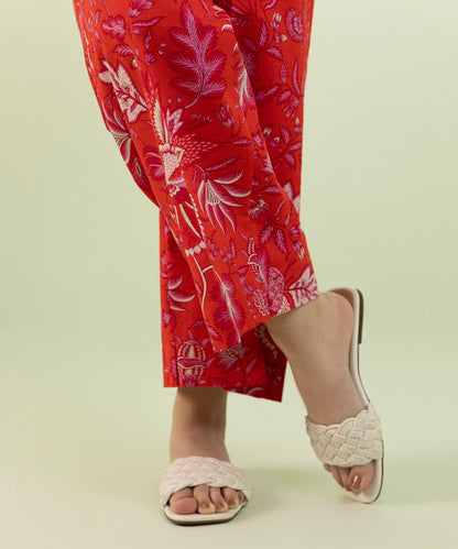 Sapphire - Printed Khaddar Culottes