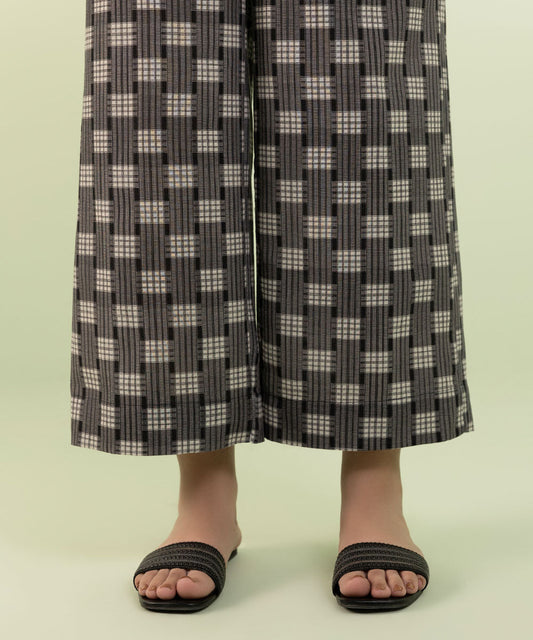 Sapphire - Printed Khaddar Culottes