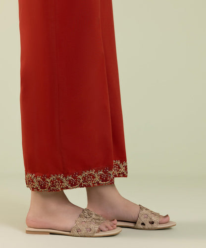 Sapphire - Embroidered Cambric Culottes