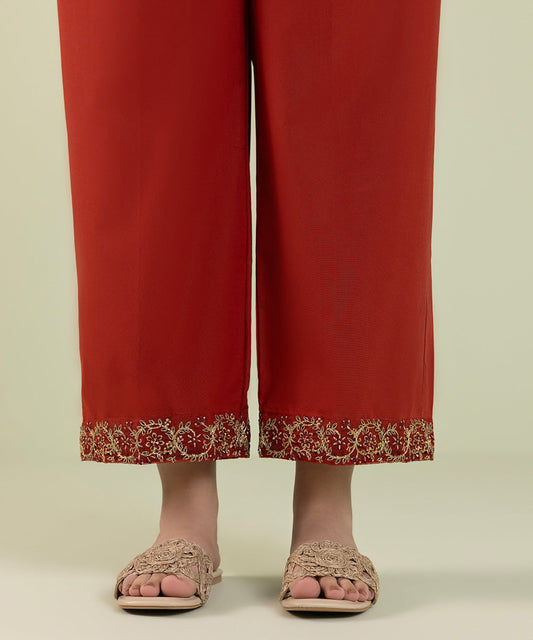 Sapphire - Embroidered Cambric Culottes