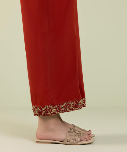 Sapphire - Embroidered Cambric Culottes