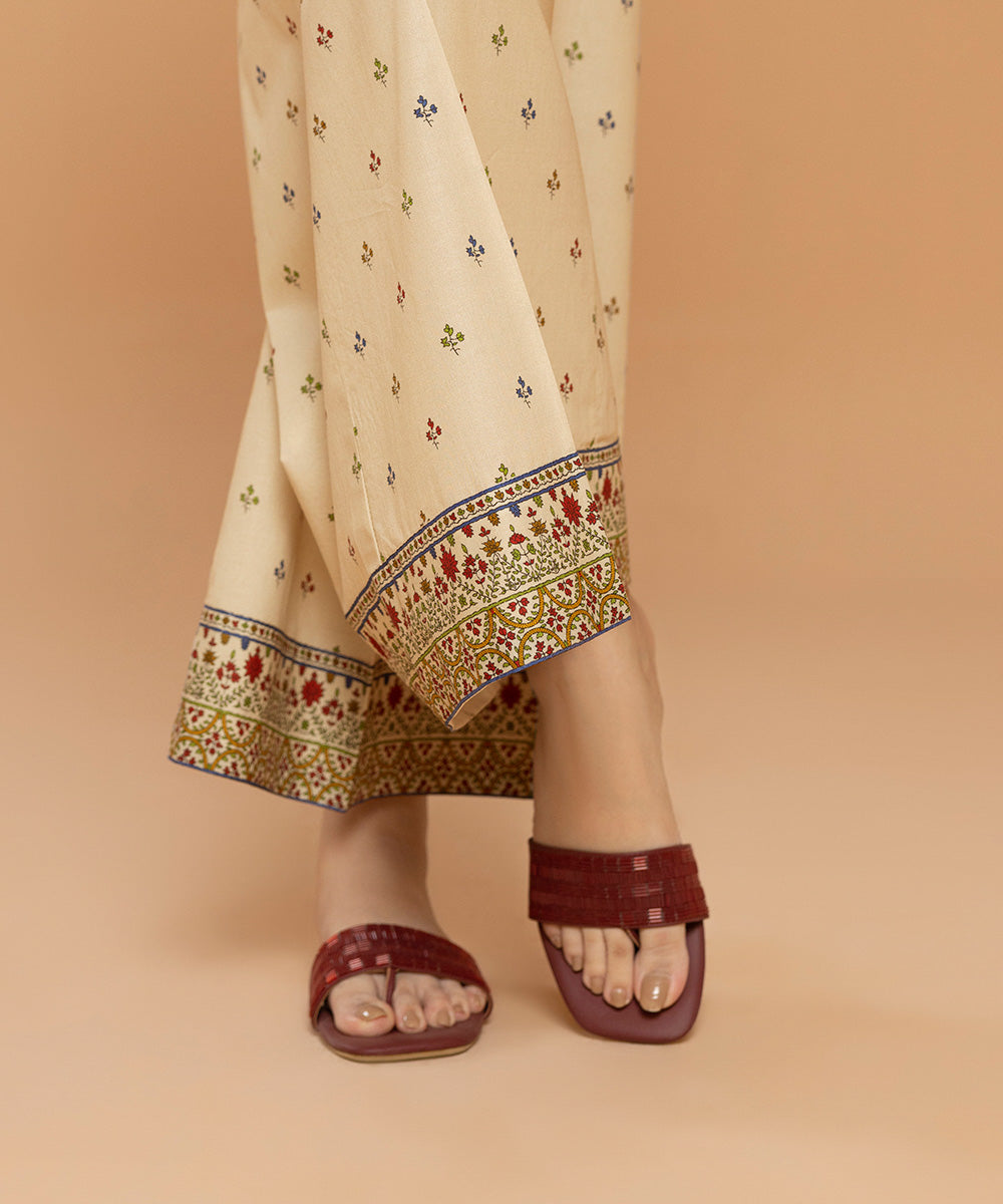 Sapphire - Printed Cambric Culottes