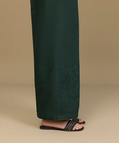 Sapphire - Embroidered Khaddar Culottes