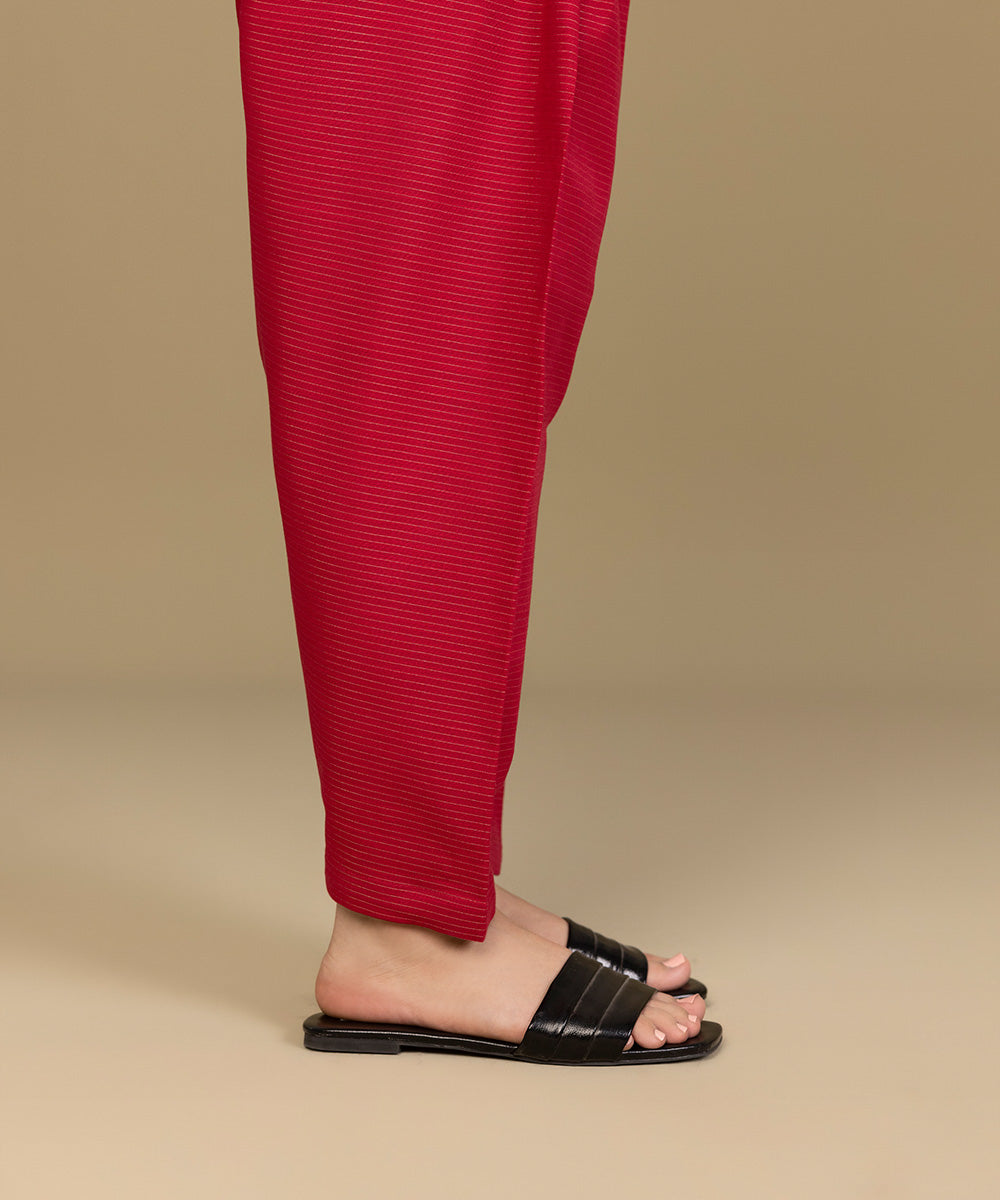 Sapphire - Solid Zari Khaddar Shalwar
