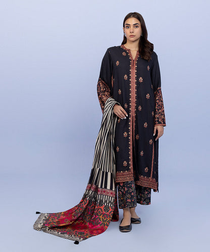 Sapphire - Printed Linen Dupatta