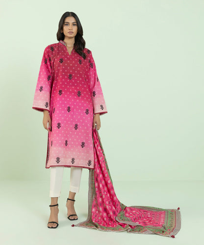 Sapphire - Printed Khaddar Dupatta