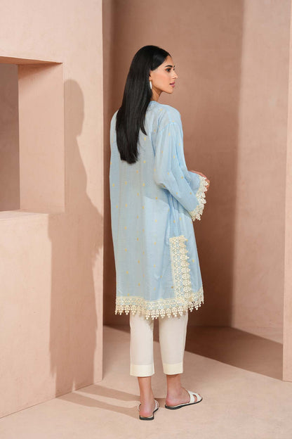 Dyed Chikan Kari Kurti