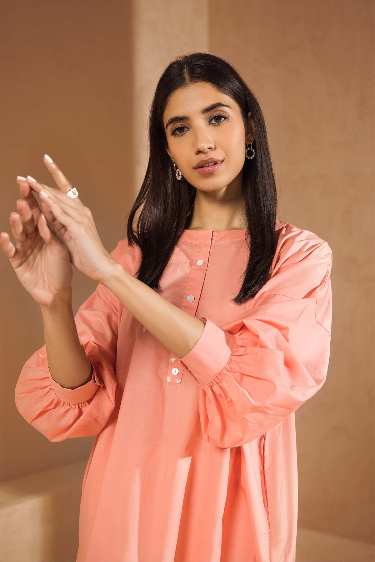 Dyed Cambric Kurti