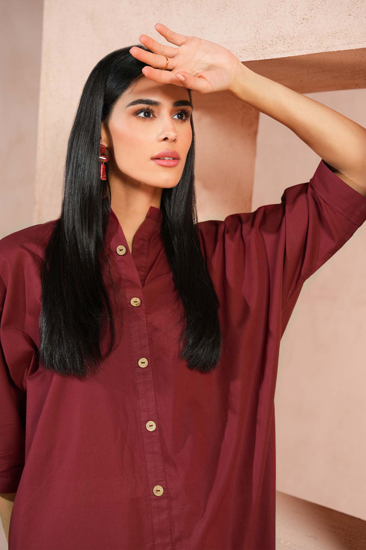Dyed Cambric Kurti