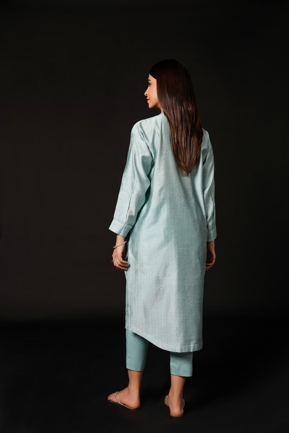 Dyed Zari Kurti