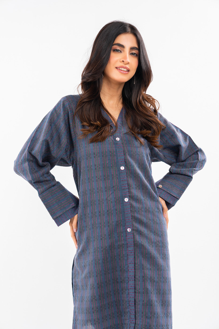 2 Pc Yarn Dyed Outfit