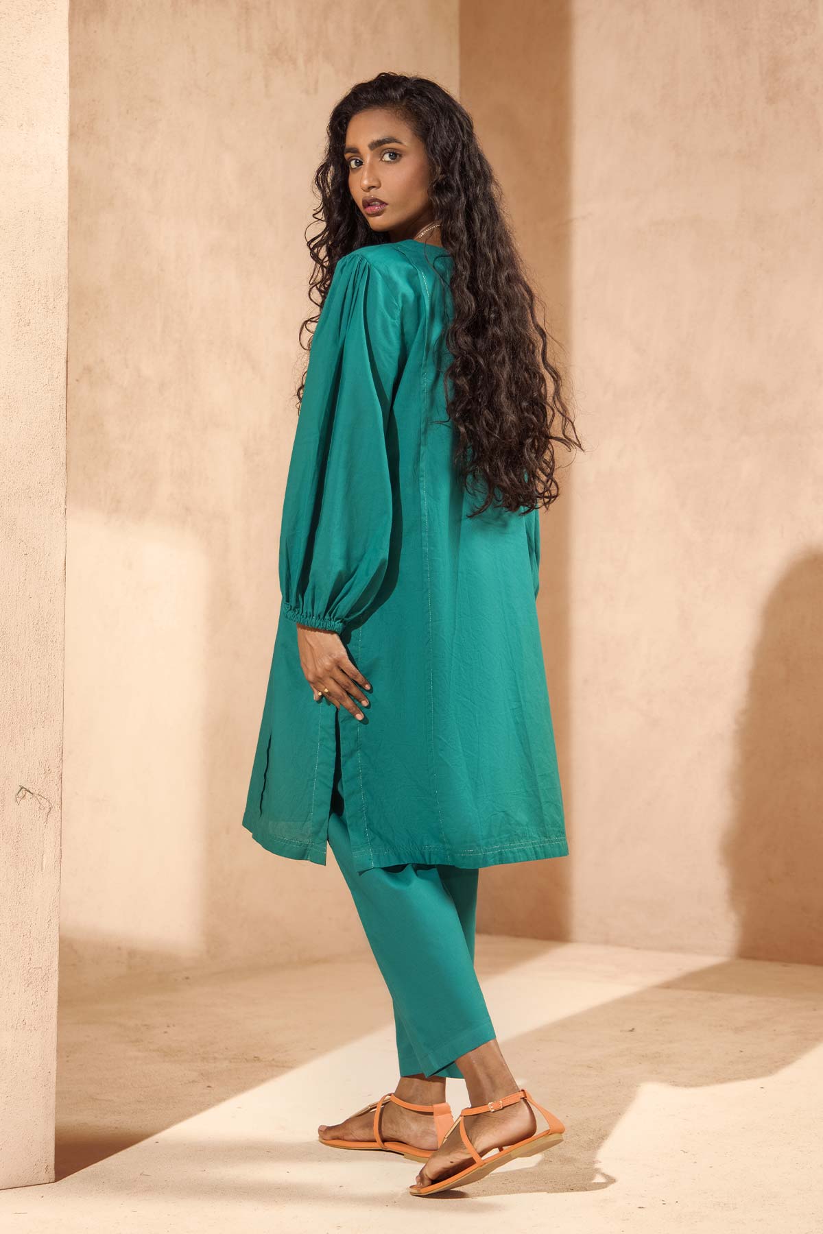 2 Pc Dyed Cambric Outfit