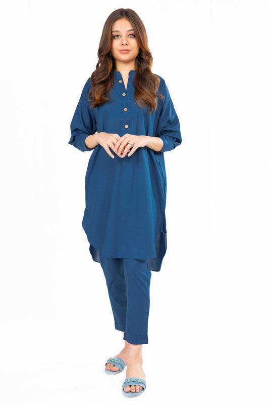 2 Pc Dyed Dobby Outfit