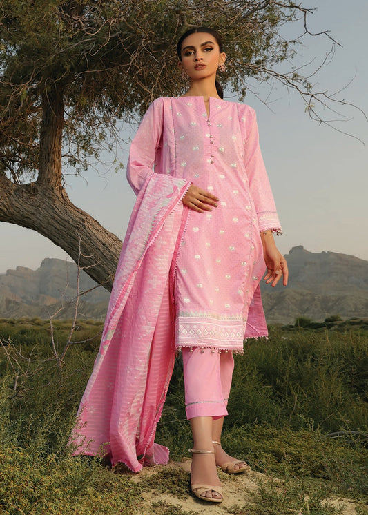 3 Pc Printed Lawn Suit With Lawn Dupatta