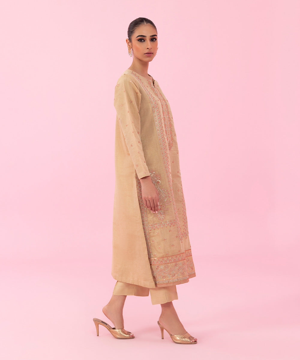 Sapphire - 2 Piece - Embroidered Masoori Suit