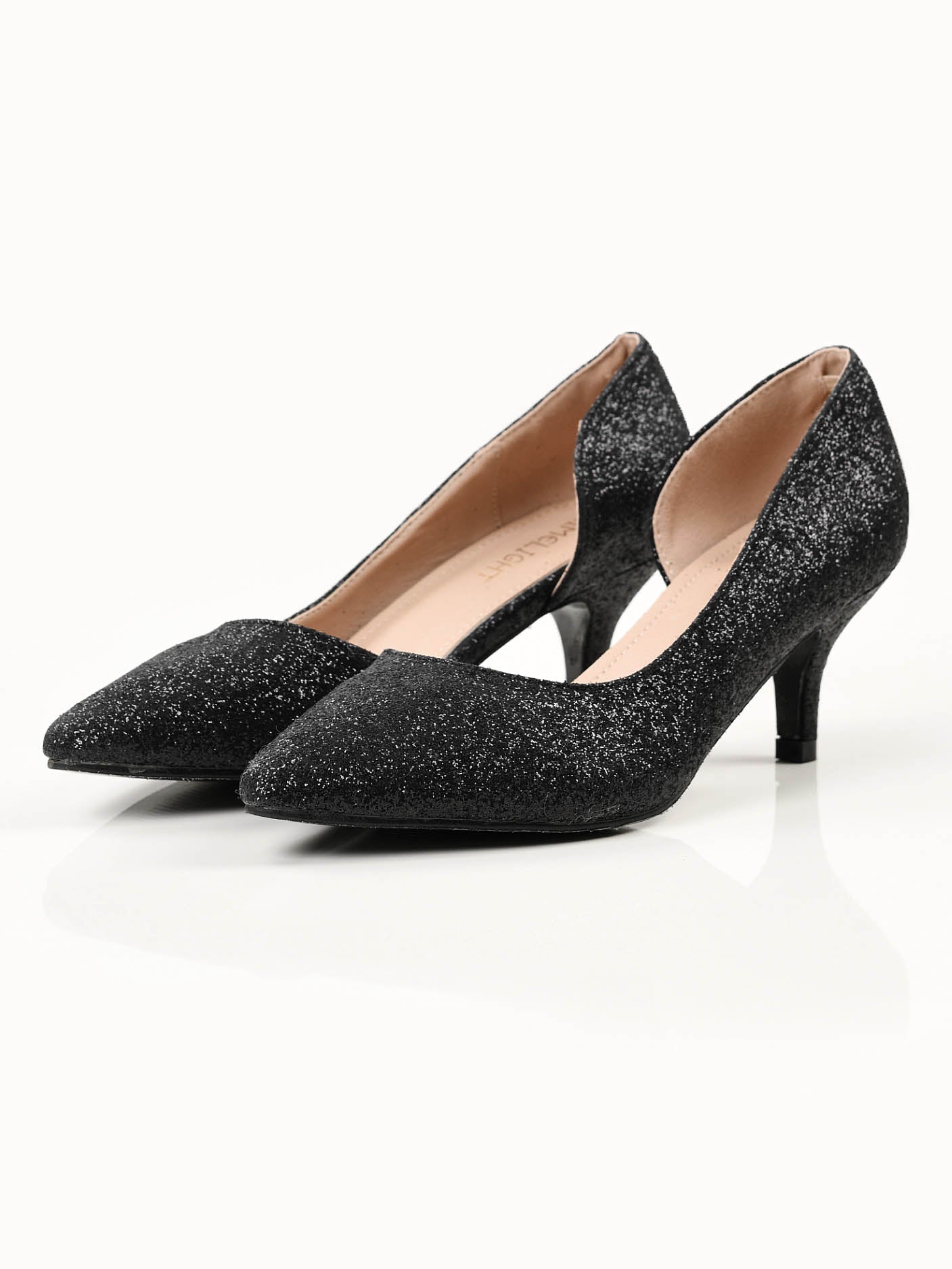 Limelight - Sparkly Heels - Black