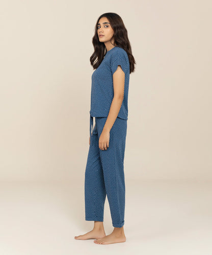 Sapphire - Printed Jersey Pj Set