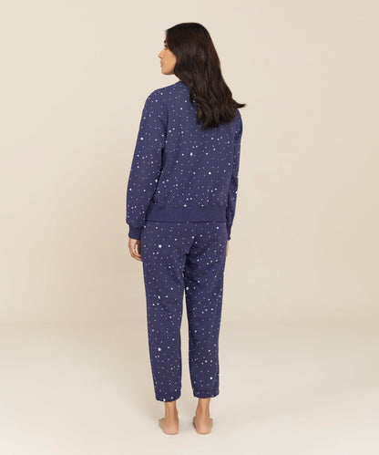 Sapphire - Star Printed Terry Pj Set