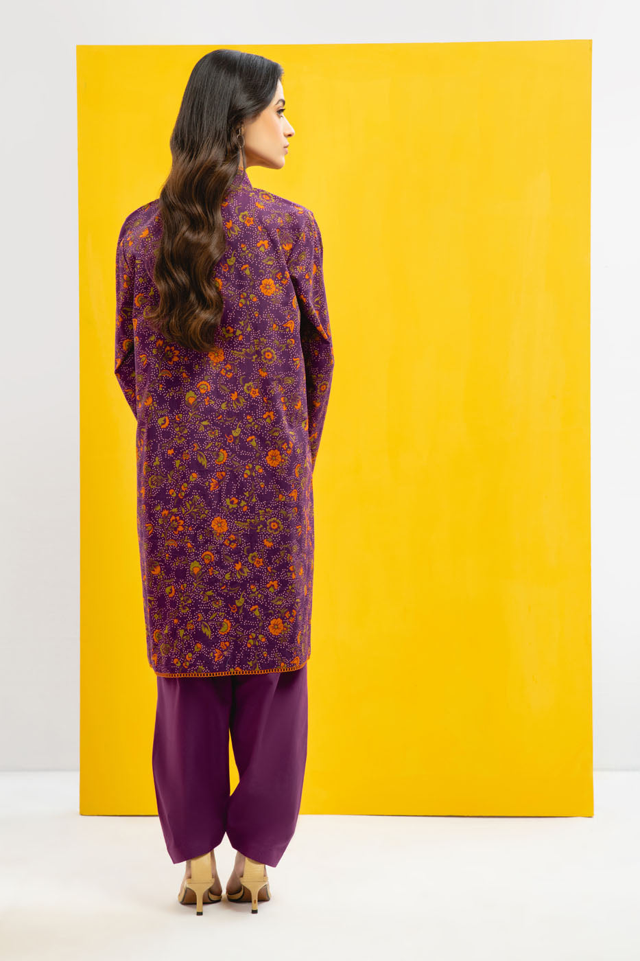 1 Pc Printed Cambric Shirt