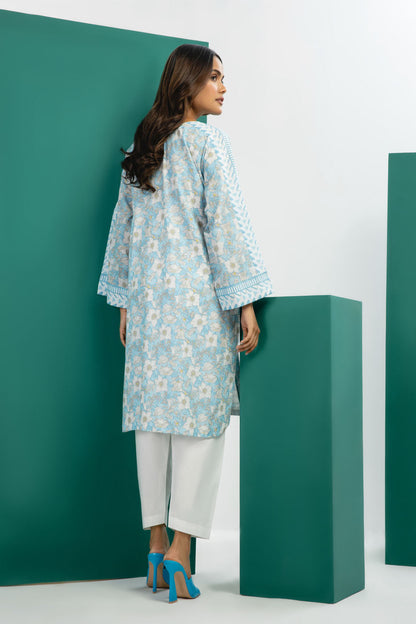1 Pc Printed Cambric Shirt