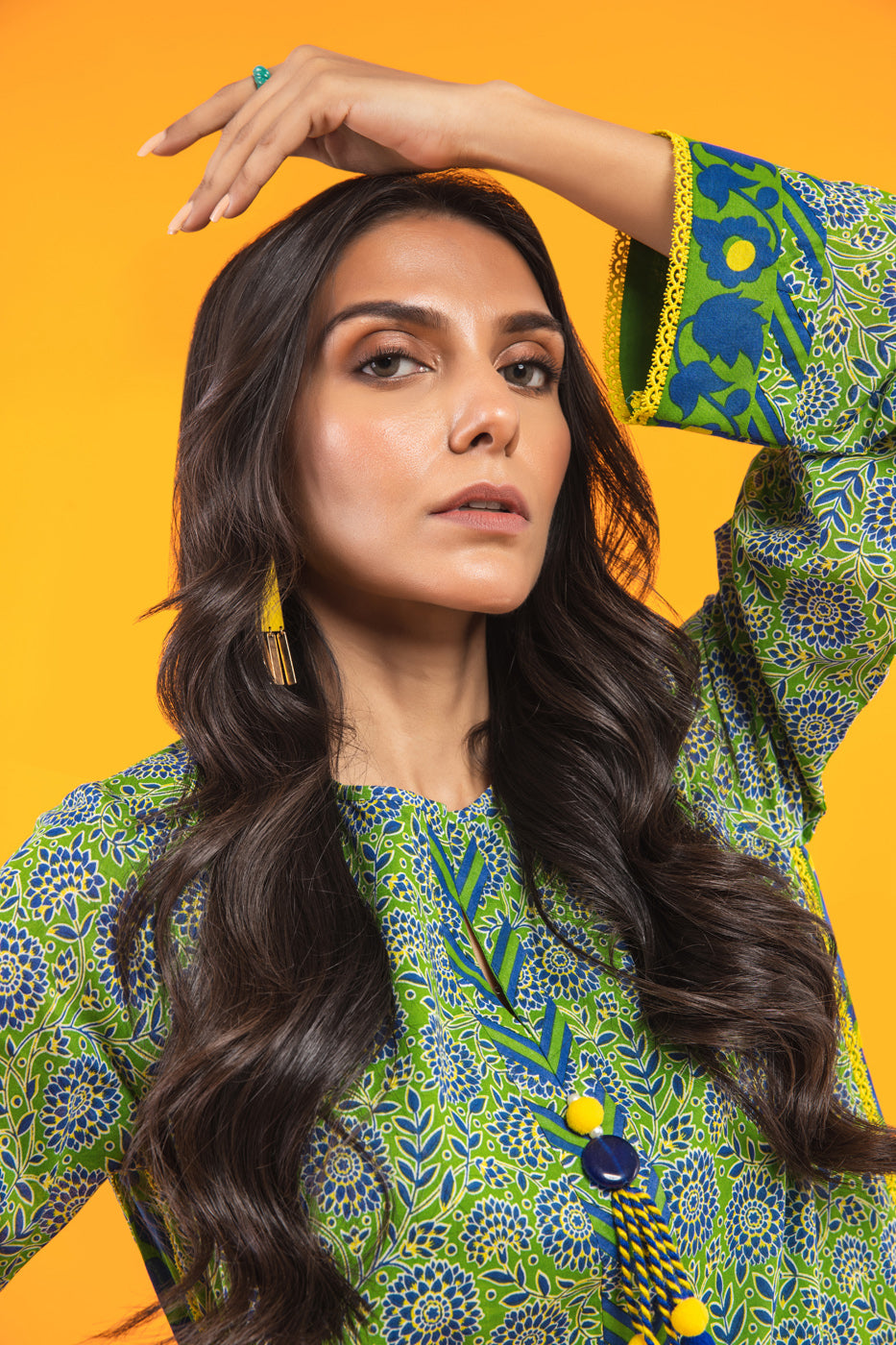 1 Pc Printed Lawn Shirt