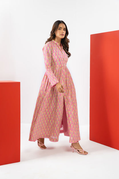 1 Pc Printed Cambric Shirt