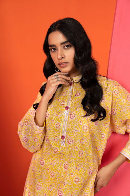 1 Pc Printed Lawn Shirt