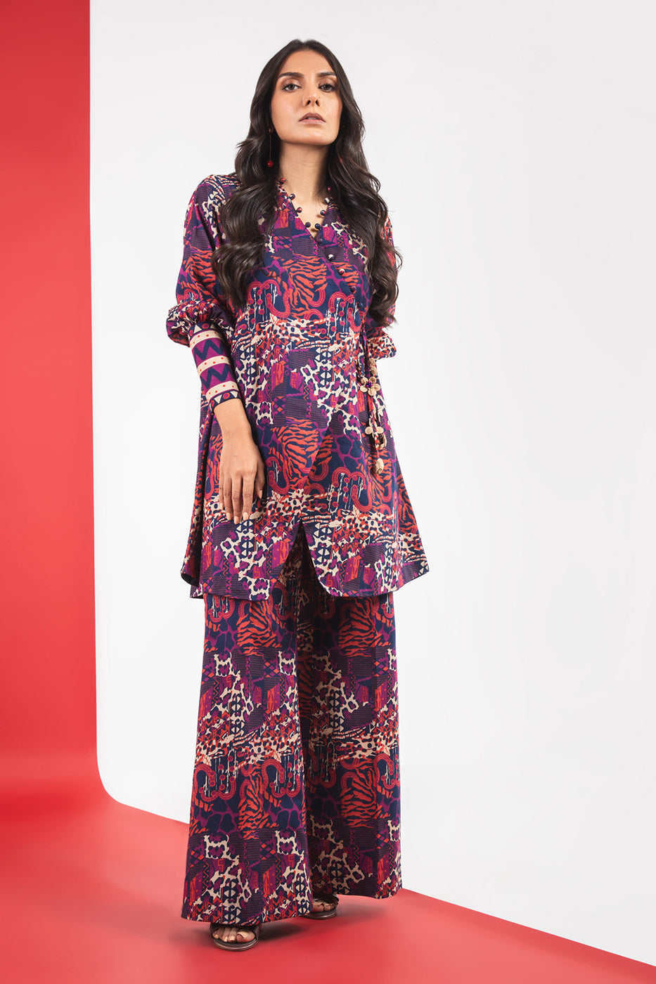 1 Pc Printed Lawn Shirt