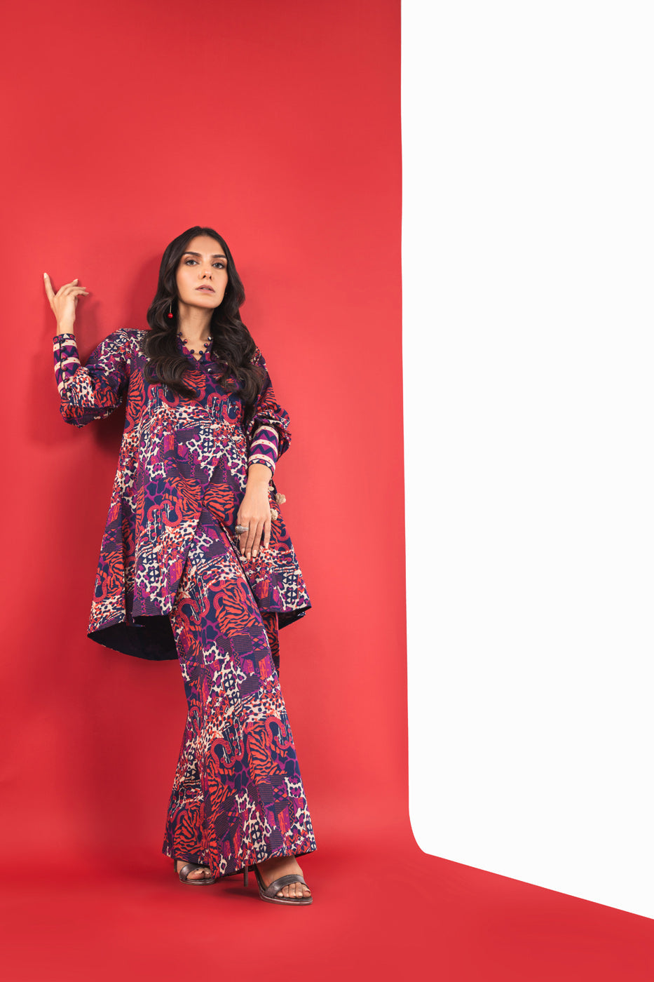 1 Pc Printed Lawn Shirt