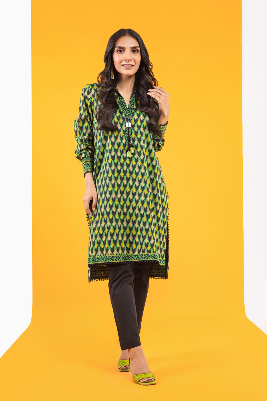 1 Pc Printed Lawn Shirt