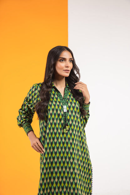 1 Pc Printed Lawn Shirt
