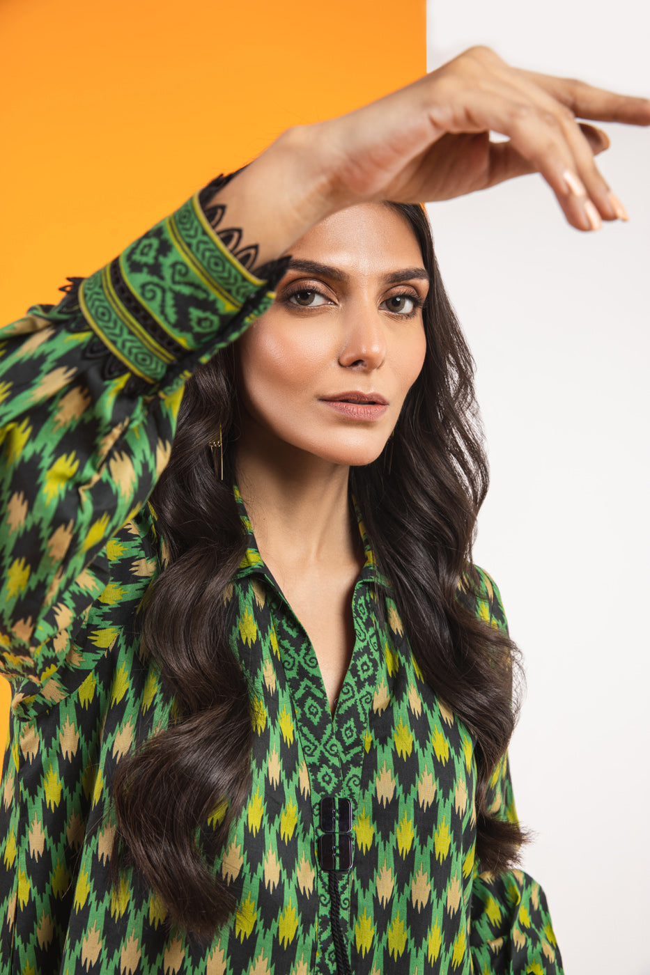 1 Pc Printed Lawn Shirt