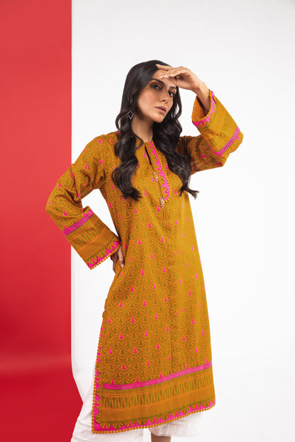 1 Pc Printed Lawn Shirt