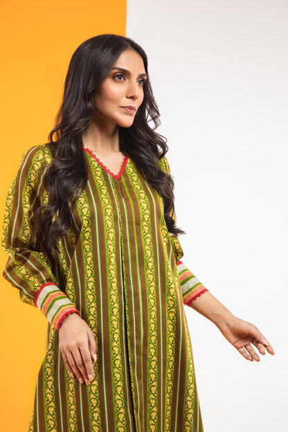 1 Pc Printed Lawn Shirt