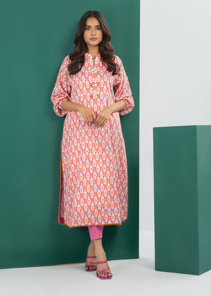 1 Pc Printed Cambric Shirt