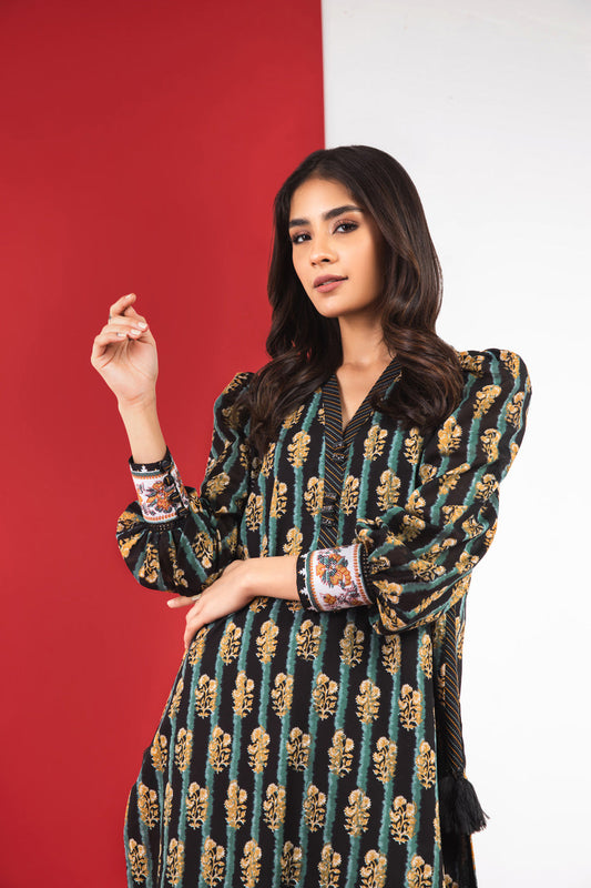 1 Pc Printed Lawn Shirt