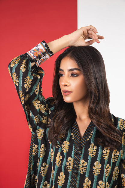 1 Pc Printed Lawn Shirt