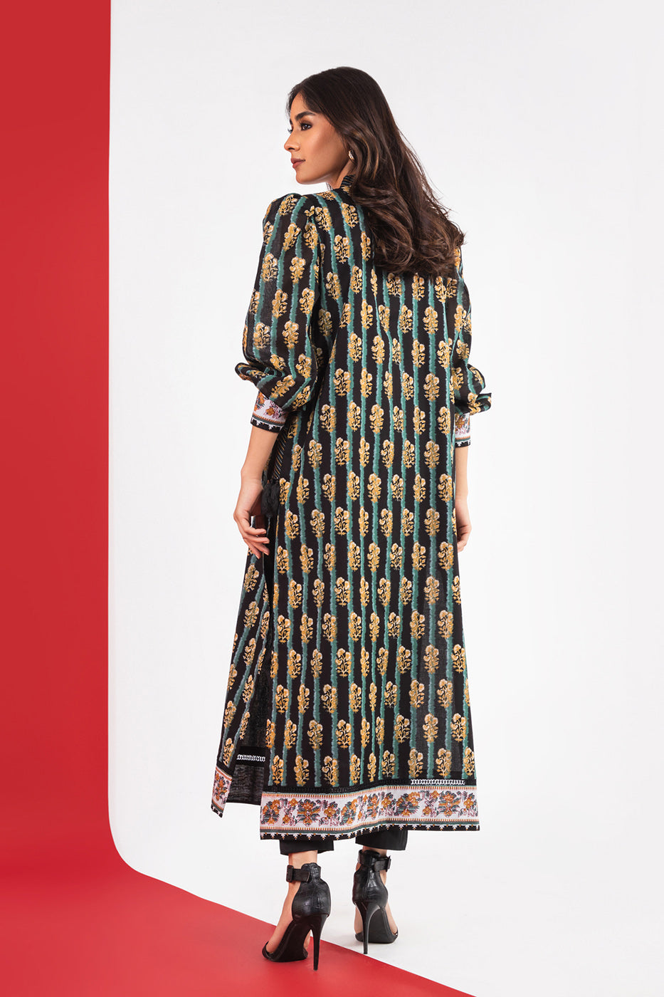 1 Pc Printed Lawn Shirt