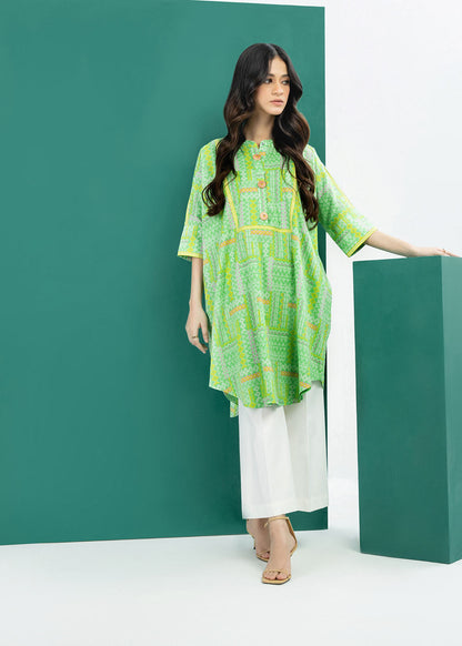 1 Pc Printed Cambric Shirt