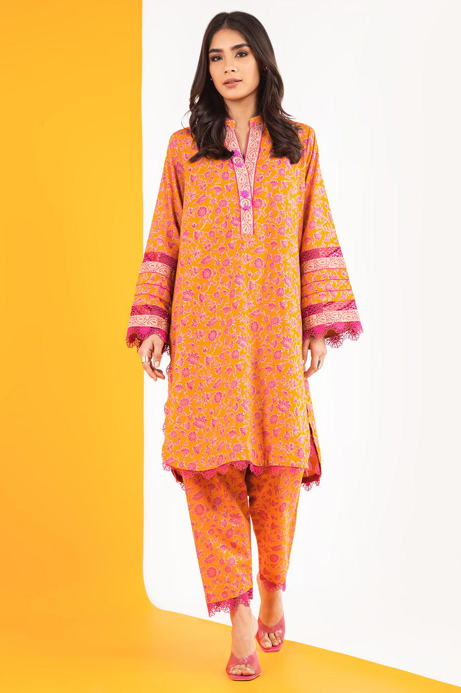 1 Pc Printed Lawn Shirt