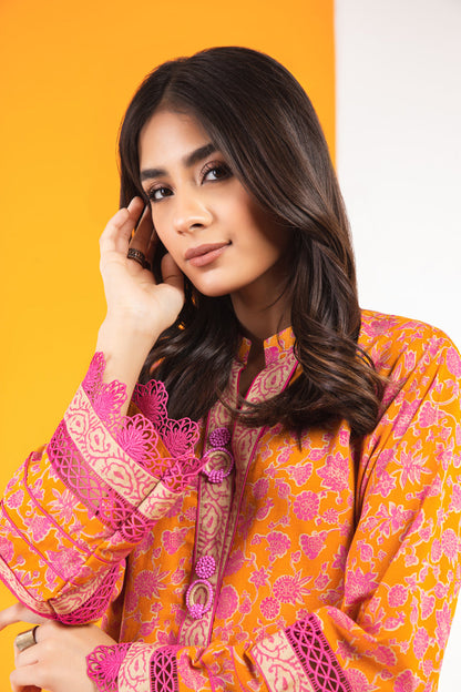 1 Pc Printed Lawn Shirt