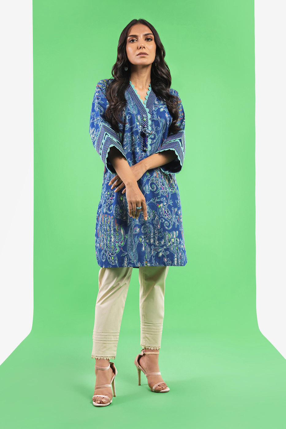 1 Pc Printed Lawn Shirt
