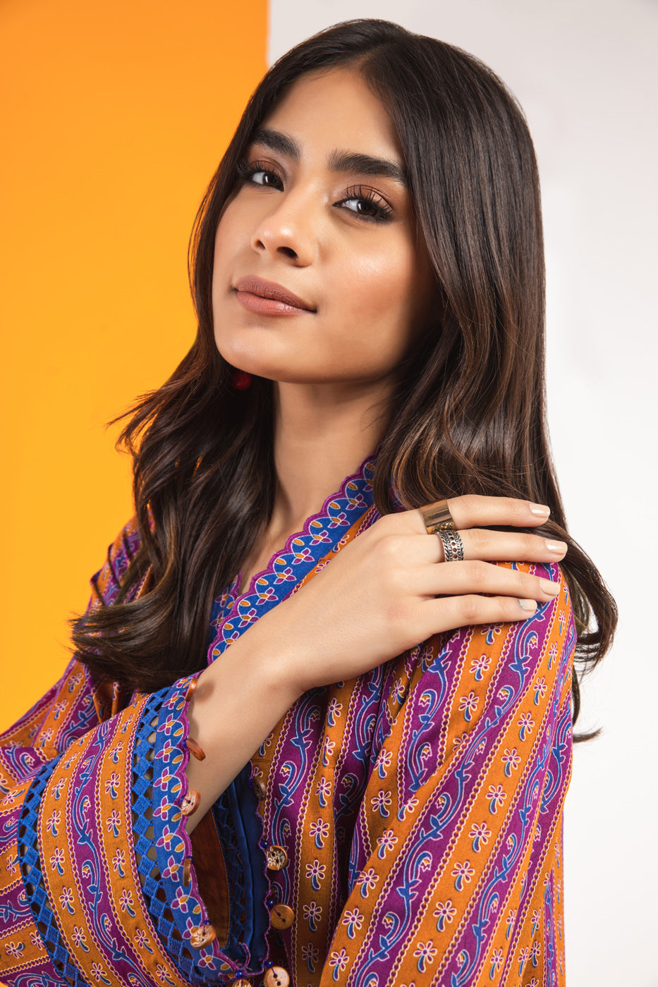 1 Pc Printed Lawn Shirt