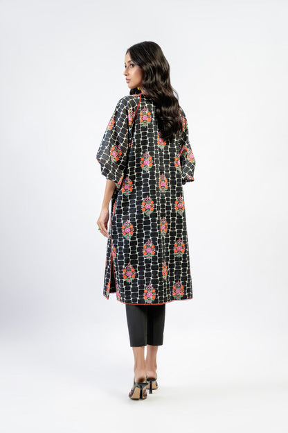 1 Pc Printed Cambric Shirt